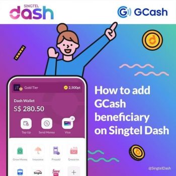 GCash-Beneficiary-Promotion-on-Singtel-Dash-350x350 23 Apr-30 Jun 2021: GCash Beneficiary Promotion on Singtel Dash