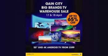 Gain-City-Big-Brands-TV-Warehouse-Sale-350x183 17-18 Apr 2021: Gain City Big Brands TV Warehouse Sale