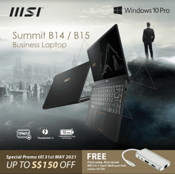 GamePro-Shop-Summit-Series-Promotion-350x349 28 Apr-31 May 2021: MSI Summit Series Promotion at GamePro Shop