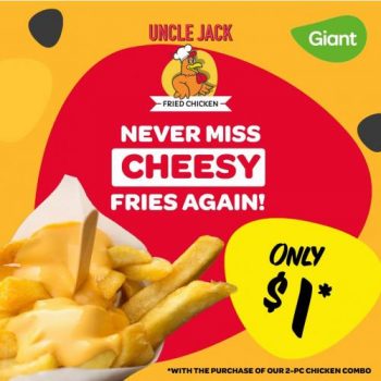 Giant-Uncle-Jack-Smokey-Cheesy-Fries-Promotion-350x350 5 Apr-30 Jun 2021: Giant Uncle Jack Smokey Cheesy Fries Promotion