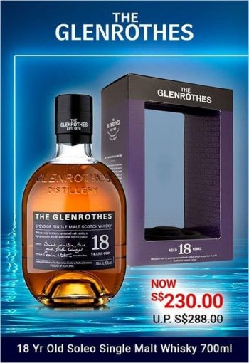 Glenrothes-18-Year-Old-Soleo-Single-Malt-Whisky-Promotion-at-THE-OAKS-CELLAR--350x510 19 Apr 2021 Onward: Glenrothes 18 Year Old Soleo Single Malt Whisky Promotion at THE OAKS CELLAR