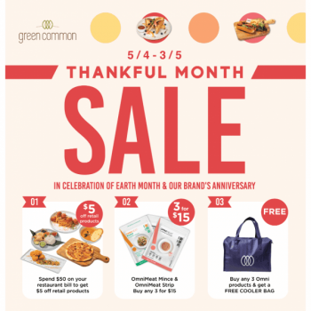 Green-Common-Thankful-Month-Sales-at-VivoCity-350x350 5 Apr-3 May 2021: Green Common Thankful Month Sales at VivoCity