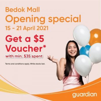 Guardian-Opening-Special-Promotion-1-350x350 15-21 Apr 2021: Guardian Opening Special Promotion at Bedok Mall