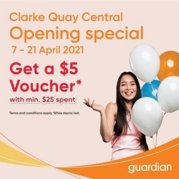 Guardian-Opening-Special-Promotion-350x350 7-21 Apr 2021: Guardian Opening Special Promotion at Clarke Quay