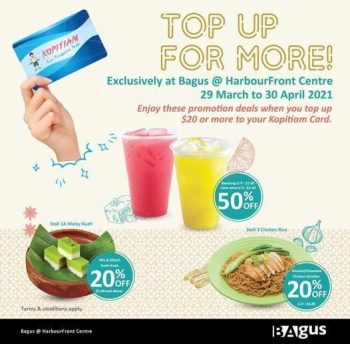 HarbourFront-Centre-Delicious-Dishes-Promotion-350x344 Now till 30 Apr 2021: Bagus Delicious Dishes Promotion at HarbourFront Centre