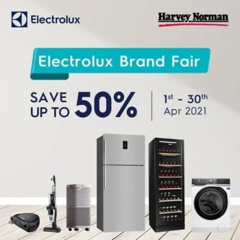 Harvey-Norman-Electrolux-Brand-Fair-350x350 1-30 Apr 2021: Harvey Norman Electrolux Brand Fair
