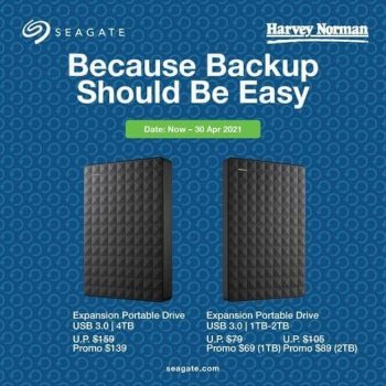 Harvey-Norman-Seagates-Expansion-Promotion-350x350 12-30 Apr 2021: Harvey Norman Seagate's Expansion Promotion