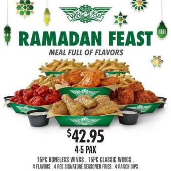 Hillion-Mall-Ramadan-Feast-Promotion-350x350 13 Apr-12 May 2021: Wingstop Bundle Meal Ramadan Feast Promotion at Hillion Mall