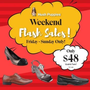 Hush-Puppies-Weekend-Flash-Sales-350x350 9-11 Apr 2021: Hush Puppies Weekend Flash Sales