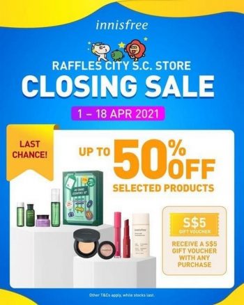 Innisfree-Closing-Sale-350x438 1-18 Apr 2021: Innisfree Closing Sale