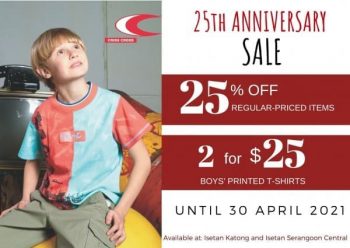 Isetan-Criss-Cross-25th-Anniversary-Sale-350x248 3-30 Apr 2021: Isetan Criss Cross 25th Anniversary Sale