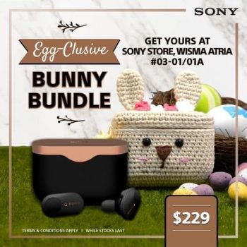 Isetan-Egg-clusive-Bunny-Bundle-Promotion-350x350 12 Apr 2021 Onward: Sony Egg-clusive Bunny Bundle Promotion at Isetan, Wisma Atria