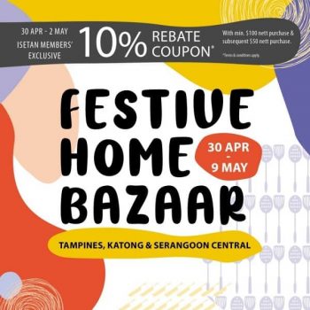 Isetan-Festive-Home-Bazaar--350x350 30 Apr-9 May 2021: Isetan Festive Home Bazaar