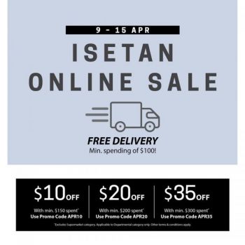 Isetan-Online-Sale-350x350 9-15 Apr 2021: Isetan Online Sale