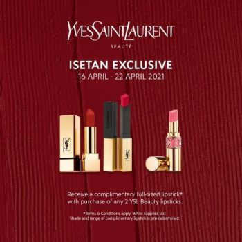 Isetan-Ultimate-Beauty-Promotion-1-350x350 16-22 Apr 2021: YSL Beauty Ultimate Beauty Promotion at ISETAN