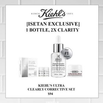 Isetan-Ultimate-Beauty-Promotion-2-350x350 16-22 Apr 2021: Kiehl’s Ultra Clearly Corrective Set Ultimate Beauty Promotion at Isetan