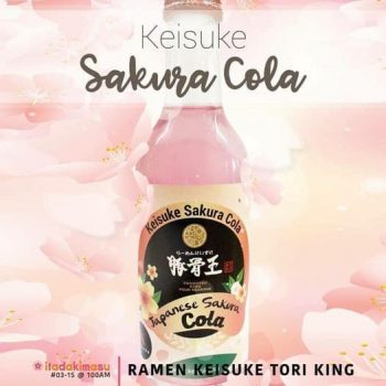 Itadakimasu-by-PARCO-Keisuke-Sakura-Cola-Promotion-350x350 10-18 Apr 2021: Ramen Keisuke Tori King Sakura Cola Promotion at Itadakimasu