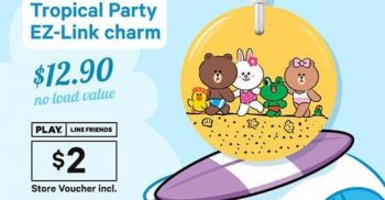 LINE-FRIENDS-Tropical-Party-EZ-Link-Charm-Promotion-at-FUNAN-350x182 23 Apr 2021 Onward: LINE FRIENDS Tropical Party EZ-Link Charm Promotion at FUNAN