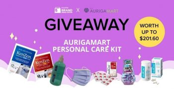 Lazada-Personal-Care-Kit-Giveaways-350x183 15-22 Apr 2021: Aurigamart Personal Care Kit Giveaways at Lazada