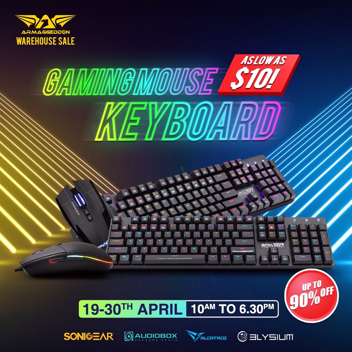 Leapfrog-Warehouse-Sale-2021-Singapore-Clearance-Armaggeddon-SonicGear-Audiobox-Alcatraoz-Elysium-4 19-30 Apr 2021: Armaggeddon, SonicGear, Audiobox, Alcatroz, Elysium Warehouse Sale Up to 90% OFF at Kallang Sector