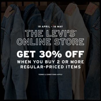 Levis-Online-Store-Promotion-350x350 19 Apr-16 May 2021: Levi's Online Store Promotion