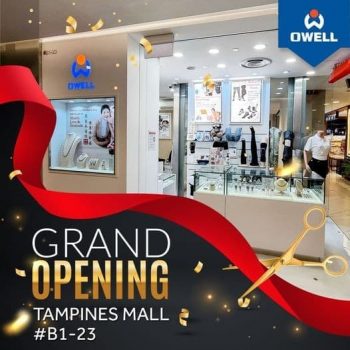 Owell-Grand-Opening-Promotion-at-Tampines-Mall--350x350 16 Apr 2021 Onward: Owell Grand Opening Promotion at Tampines Mall