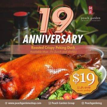 Peach-Garden-19-Anniversary-Promotion-350x350 27 Apr 2021 Onward: Peach Garden 19 Anniversary Promotion