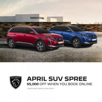 Peugeot-Online-Exclusive-SUV-Spree-Promotion-350x350 10 Apr 2021 Onward: Peugeot Online Exclusive SUV Spree Promotion