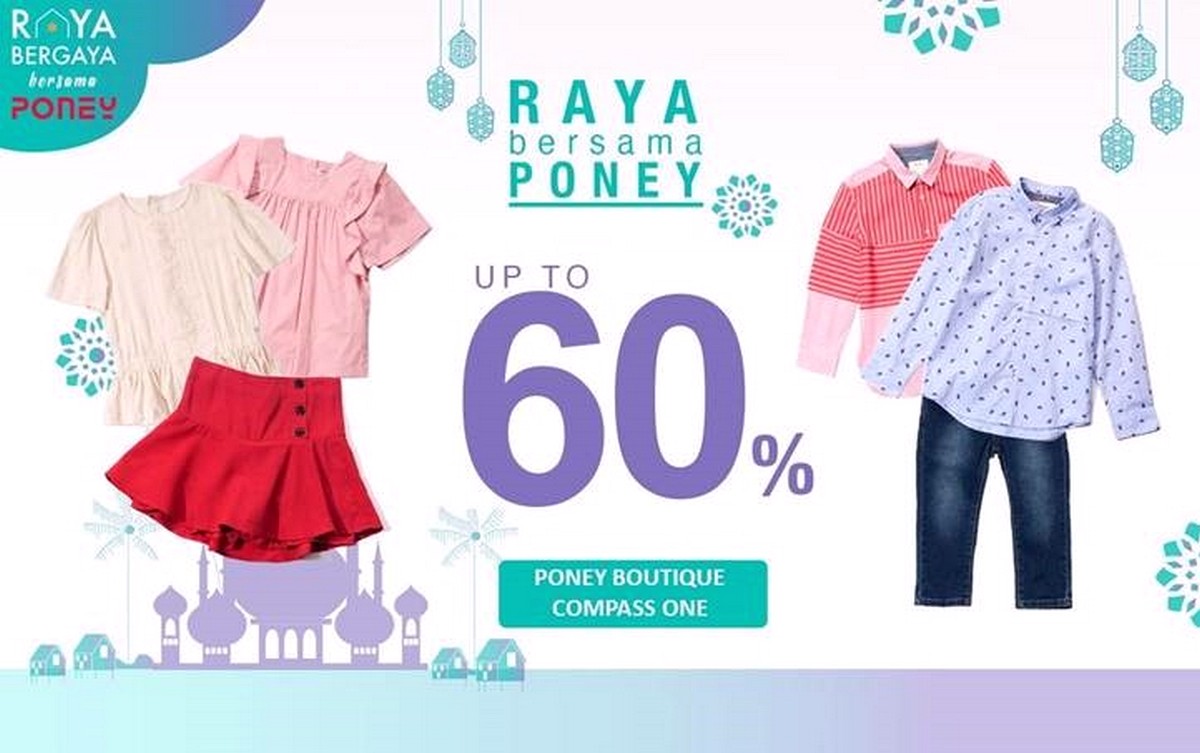 Poney-Clearance-Sale-2021-Singapore-Compass-One 16 Apr-16 May 2021: Poney Kid Apparel Sale at Compass One! Up to 60% OFF!