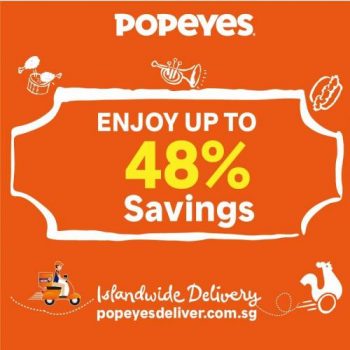 Popeyes-Delivery-Exclusive-Bundles-Promotion--350x350 5 Apr 2021 Onward: Popeyes Delivery Exclusive Bundles Promotion