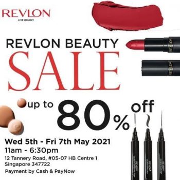 Revlon-Beauty-Sale-350x350 5-7 May 2021: Revlon Beauty Warehouse Sale at Tannery Road! Up to 80% OFF Cosmetics & Hair Products!