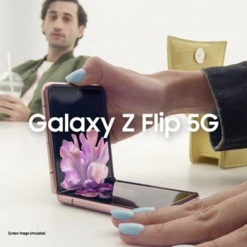 SINGTEL-Samsung-Galaxy-Z-Flip-5G-Promotion-350x350 19 Apr 2021 Onward: SINGTEL Samsung Galaxy Z Flip 5G Promotion