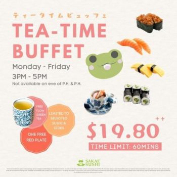 Sakae-Sushi-Tea-Time-Buffet-Promotion--350x350 5 Apr 2021 Onward: Sakae Sushi Tea-Time Buffet Promotion