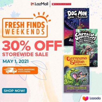 Scholastic-Asia-Storewide-Sale-on-LazMall-350x350 30 Apr 2021 Onward: Scholastic Asia Storewide Sale on LazMall