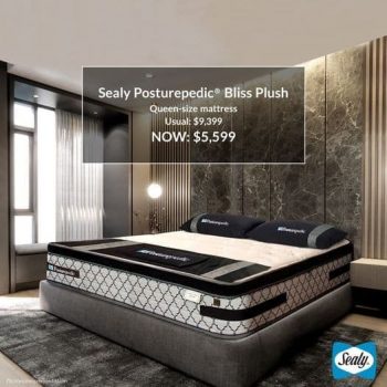 Sealy-Sleep-Boutique-Posturepedic-Bliss-Plush-Promotion-at-TANGS--350x350 23 Apr 2021 Onward: Sealy Sleep Boutique Posturepedic Bliss Plush Promotion at TANGS