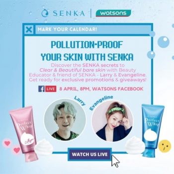 Senka-Giveaways-Revealing-Livestream-exclusive-Promotions-350x350 8 Apr 2021: Senka Giveaways & Revealing Livestream-exclusive Promotions on Watsons