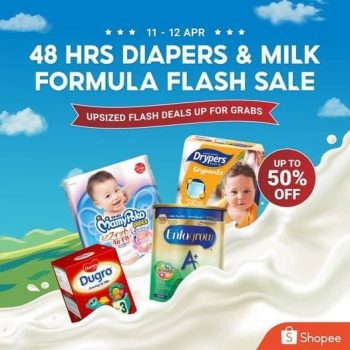 Shopee-Diapers-and-Milk-Formula-Flash-Sale-350x350 12 Apr 2021: Shopee Diapers and Milk Formula Flash Sale
