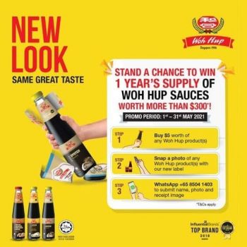 Singapore-Home-Cooks-1-Years-Supply-Of-Saucy-With-The-New-Look-Giveaways-350x350 1-31 May 2021: Singapore Home Cooks 1 Year’s Supply Of Saucy With The New Look Giveaways