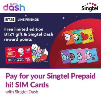 Singtel-Dash-Exclusive-Bt21-Merchandise-Promotion-350x350 5 Apr 2021 Onward: Singtel Dash Exclusive Bt21 Merchandise Promotion
