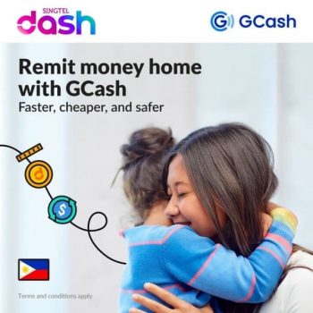 Singtel-Dash-S0.50-Cashback-Promotion-350x350 21 Apr-30 Jun 2021: GCash S$0.50 Cashback Promotion at Singtel Dash