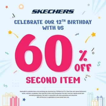 Skechers-12th-Birthday-Promotion-at-VivoCity-350x350 12 Apr-2 May 2021: Skechers 12th Birthday Promotion at VivoCity