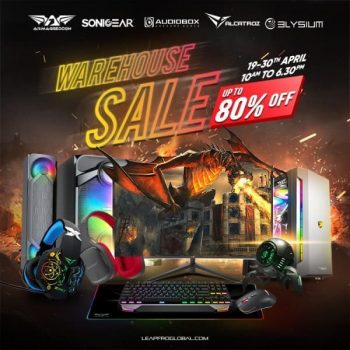 SonicGear-Warehouse-Sale-350x350 19-30 Apr 2021: SonicGear Warehouse Sale at Kallng Sector