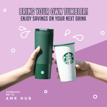 Starbucks-Free-Drink-Promotion-at-AMK-Hub-350x350 19 Apr 2021 Onward: Starbucks Free Drink Promotion at AMK Hub