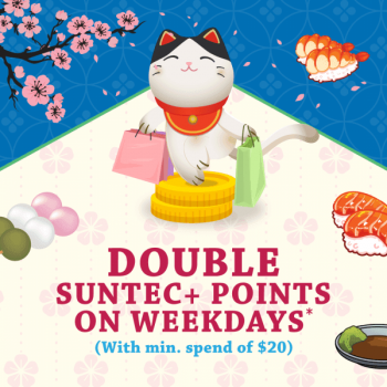 Suntec-City-Double-Suntec-Points-On-Weekdays-Promotion-350x350 12-16 Apr 2021: Suntec City Double Suntec+ Points On Weekdays Promotion