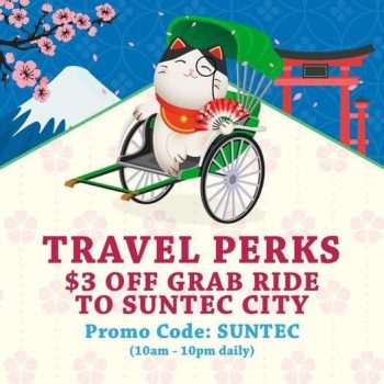 Suntec-City-Travel-Perks-Promotion-350x350 13 Apr 2021 Onward: Suntec City Travel Perks Promotion with Grab Ride