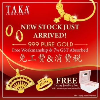 TAKA-JEWELLERY-Jurong-Point-Exclusive-999-916-Gold-Jewellery-Sale-Event--350x350 3 Apr 2021 Onward: TAKA JEWELLERY Jurong Point Exclusive 999 & 916 Gold Jewellery Sale Event