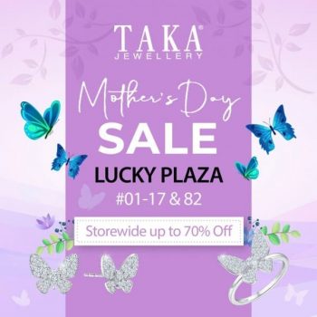 TAKA-JEWELLERY-Mothers-Day-Mega-Sale-350x350 27 Apr-3 May 2021: TAKA JEWELLERY Mother's Day Mega Sale at Lucky Plaza