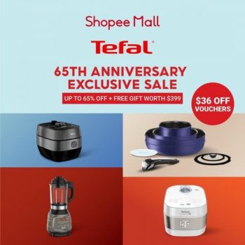Tefals-65th-Anniversary-Exclusive-Sale-on-Shopee--350x350 19 Apr 2021 Onward: Tefal's 65th Anniversary Exclusive Sale on Shopee