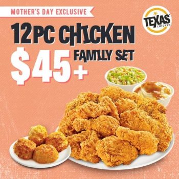 Texas-Chicken-Mothers-Day-Promotion-350x350 3-9 May 2021: Texas Chicken Mother's Day Promotion