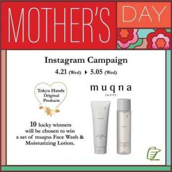 Tokyu-Hands-Mother-Day-Giveaways-350x350 22 Apr-5 May 2021: Tokyu Hands Mother Day Giveaways